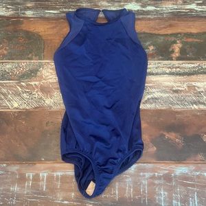 Slightly used bodywrappers leotard navy